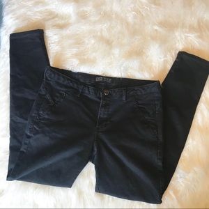 Zara Black Skinny Jeans Size 10